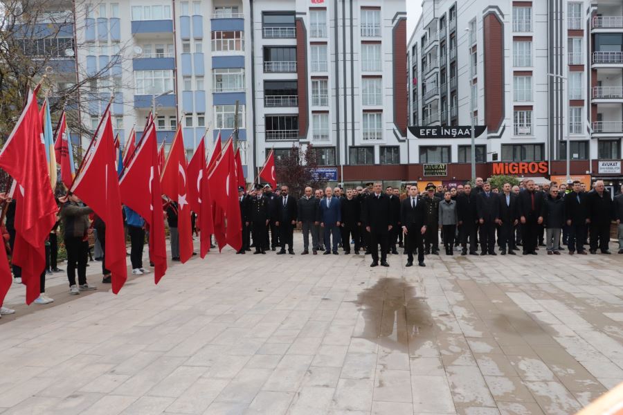 İlçede 10 Kasım Atatürk’ü Anma Programı Gerçekleştirildi