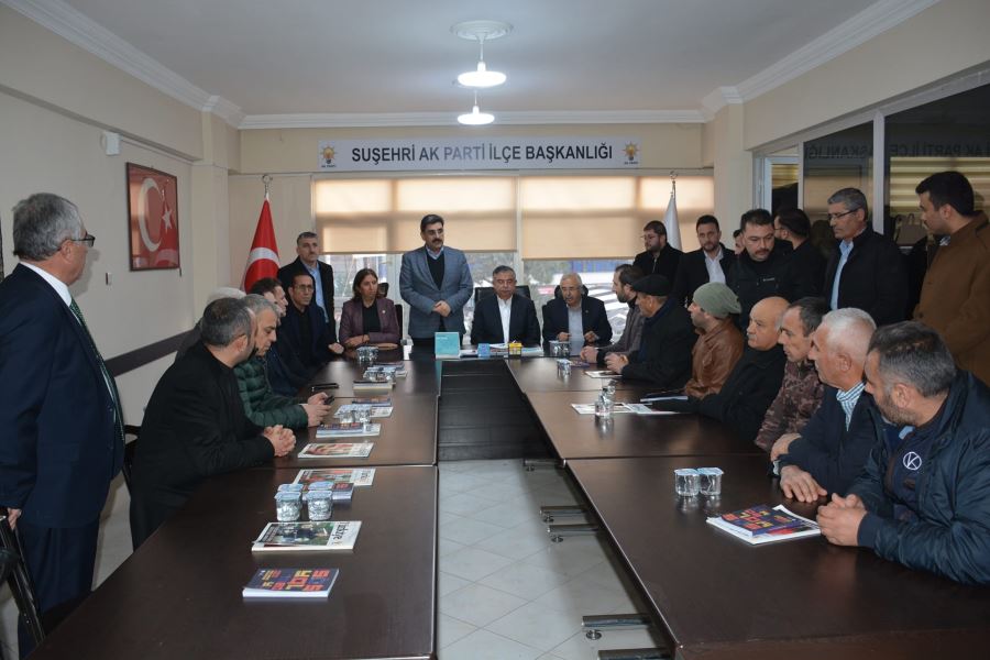AK Parti Sivas milletvekilleri Kelkit Vadisinde