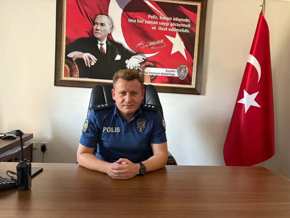 Suşehri İlçe Emniyet Müdürü görevine başladı